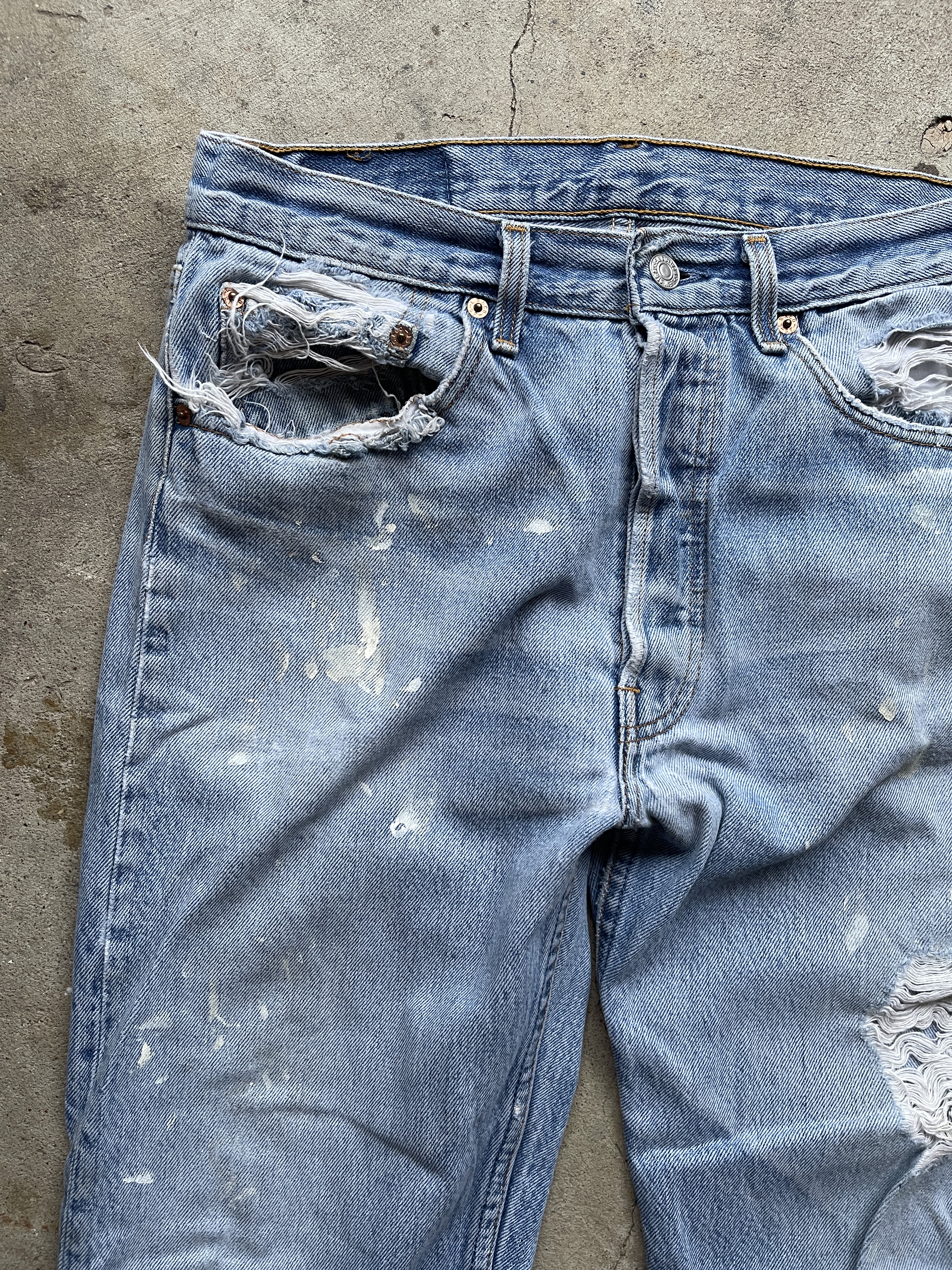 vintage selvedge denim levis 501
